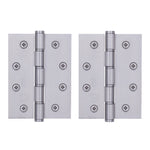 Door Hinges Grade 7 Stainless Steel Washered - 101.6x76.2x2.0mm - Satin Stainless - tradefit - 1