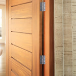 Door Hinges Grade 7 Stainless Steel Washered - 76x50.8x2mm - Polished Stainless - tradefit - 6