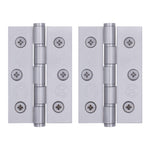 Door Hinges Grade 7 Stainless Steel Washered - 76x50.8x2mm - Satin Stainless - tradefit - 1