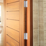 Satin Chrome Fire Door Hinges – 4 Inch/102mm – Grade 11 Steel Ball Bearing – Pack 2 - tradefit - 8