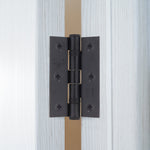 Black Fire Door Hinges - 3 Inch/76mm - Grade 7 Steel Ball Bearing - Pack 2 - tradefit - 6