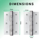 Nador Polished Chrome Mortice Door Knob Kit - 80mm Sashlock - tradefit - 4