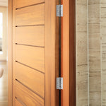 Polished Chrome Fire Door Hinges - 3 Inch/76mm - Grade 7 Steel Ball Bearing - Pack 2 - tradefit - 8