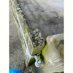 Field Gate Hinge Set Double Strap Hook to Drive and Bolt Pattern Hot Dip Galvanised (12