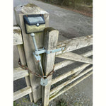 Spring Gate Fastener Set With Staple Catch - 600mm / 24 inch - Hot Dipped Galvanised - tradefit - 5