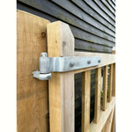Field Gate Hinge Set Double Strap Hook to Drive and Bolt Pattern Hot Dip Galvanised (18