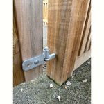 Field Gate Hinge Set Double Strap Hook to Drive and Bolt Pattern Hot Dip Galvanised (12