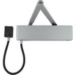 HEAVY COMMERCIAL Electromagnetic Hold Open/Free Swing Door Closer - Satin Stainless Cover - tradefit - 5