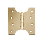 Parliament Hinge - 102x102x4mm - Polished Brass - tradefit - 3