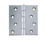 Projection Hinge Double Phosphor Bronze Washered - 102x102x3mm - Polished Chrome - tradefit - 2