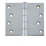 Projection Hinge Double Phosphor Bronze Washered - 102x125x4mm - Polished Chrome - tradefit - 2