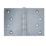 Projection Hinge Double Phosphor Bronze Washered - 102x125x4mm - Satin Chrome - tradefit - 2