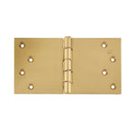 Projection Hinge Double Phosphor Bronze Washered - 102x200x4.5mm - Polished Brass - tradefit - 2