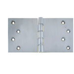 Projection Hinge Double Phosphor Bronze Washered - 102x200x4.5mm - Satin Chrome - tradefit - 2