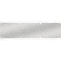 Door Kick Plate - 1000 x 150 x 1.2mm - Satin Stainless Steel