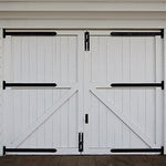 Monkey Tail Garage Gate Drop Bolt - 450mm 18 Inch - Black - tradefit - 5