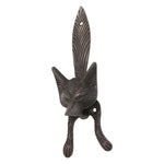Fox Head Door Knocker - Antique Iron - tradefit - 1
