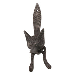 Fox Head Door Knocker - Antique Iron - tradefit
