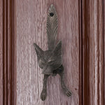 Fox Head Door Knocker - Antique Iron - tradefit - 5