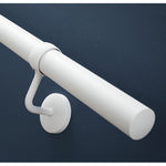 Handrail Kit - Interior Use - 3600mm - Matt White - tradefit - 6