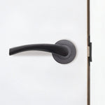 Nola Matt Black Lever on Rose Door Handles - tradefit - 8