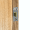 3 inch/76mm Economy Tubular Latch - 57mm Backset - Chrome - tradefit