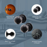 Tudor Black Iron Mortice/Rim Door Knob - tradefit - 4