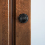 Tudor Black Iron Mortice/Rim Door Knob Kit - 76mm Latch - 76mm Hinges - tradefit - 6