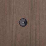 Hexagonal Centre Door Knob - 72mm - Black Antique Iron - tradefit - 6