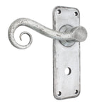 Iron Lever Curly Rustic Pewter Bathroom Set - tradefit - 1