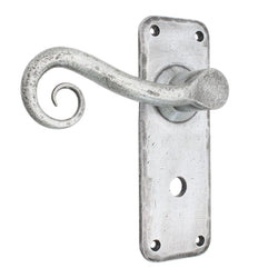 Iron Lever Curly Rustic Pewter Bathroom Set - tradefit