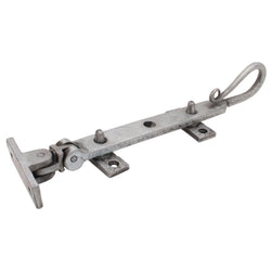 Iron Shepherd Crook Casement Stay Rustic Patina 200mm / 8inch - tradefit