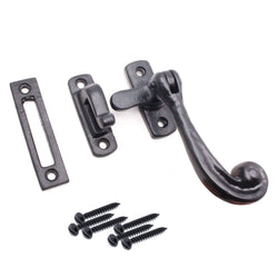 Tudor Casement Fastener - 110mm - Black Antique Iron - tradefit