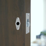 Budget Lock Escutcheon Keyhole - Flat - Polished Chrome Plated - tradefit - 4