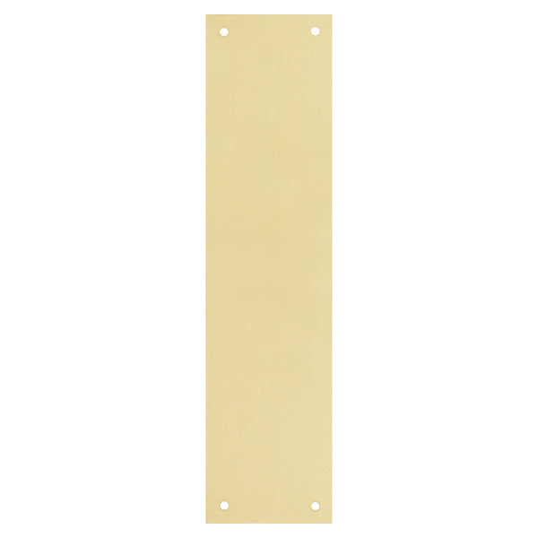 Door Finger Push Plate - 305x75mm - Polished Brass - tradefit - Featured Image