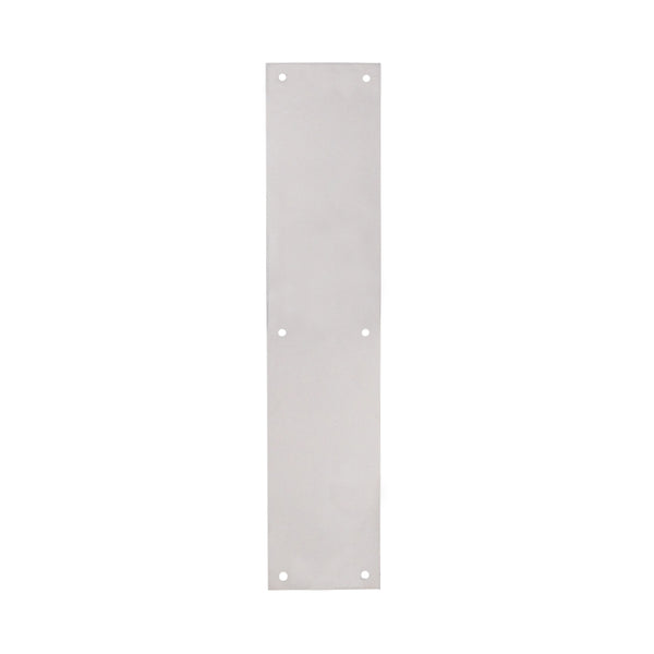 Door Finger Push Plate - 350x76mm - Satin Aluminium - tradefit - Featured Image