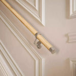 Handrail Kit Wooden / Timber - Interior Use - 3600mm - Pine / Brushed Silver - tradefit - 8