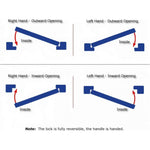 Phlexicare RADAR Lock Set For Disabled Toilets - Left Hand - tradefit - 2