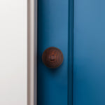 Beehive Rosewood/Brass Mortice/Rim Door Knob Kit - 76mm Latch - tradefit - 6