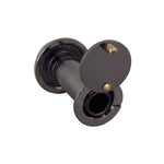 Fire Rated Door Viewer 200 Degree Glass Lens - 14mm Dia. - 35 - 55mm Doors - Black Nickel - tradefit - 7
