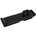 Safety Pattern Hasp & Staple - 6 inch - Black - tradefit - 3