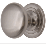 Victorian Cupboard Knob - 42mm - Satin Nickel - tradefit - 1