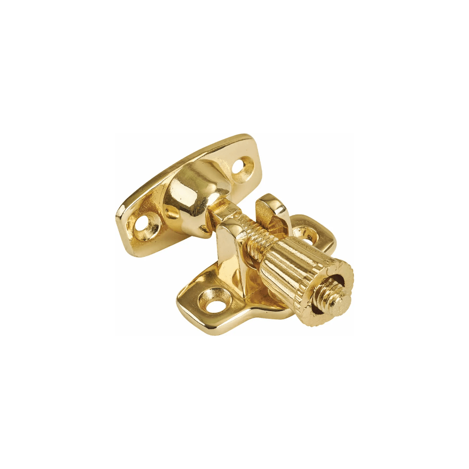 Sash Window Fastener Brass Plated tradefit