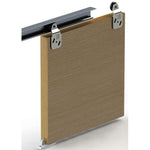 Top Hung Single Wardrobe Sliding Door System To Suit Max 750mm Opening - tradefit - 5