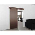 Top Hung Straight Sliding Single Door Kit - Max Weight 100kg - Max Door Width 1250mm - 2.4m Track - tradefit - 5