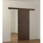 Top Hung Straight Sliding Single Door Kit - Max Weight 50kg - Max Door Width 1200mm - 2.4m Track - tradefit - 3