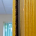 Surface Self Adhesive Intumescent Fire Door Seal Strip Fire Smoke Draft and Insect Protection - 5.2m - Brown - tradefit - 7