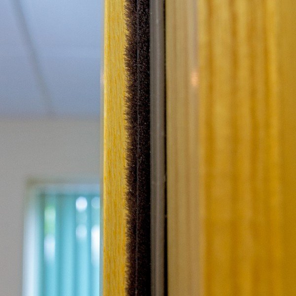 Surface Self Adhesive Intumescent Fire Door Seal Strip Fire Smoke Draft ...