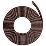 Surface Self Adhesive Intumescent Fire Door Seal Strip Fire Smoke Draft and Insect Protection - 5.2m - Brown - tradefit - 6