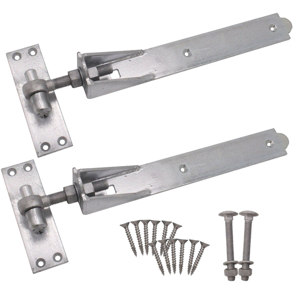 Adjustable Hook and Band Gate Hinge Set - 350mm / 14